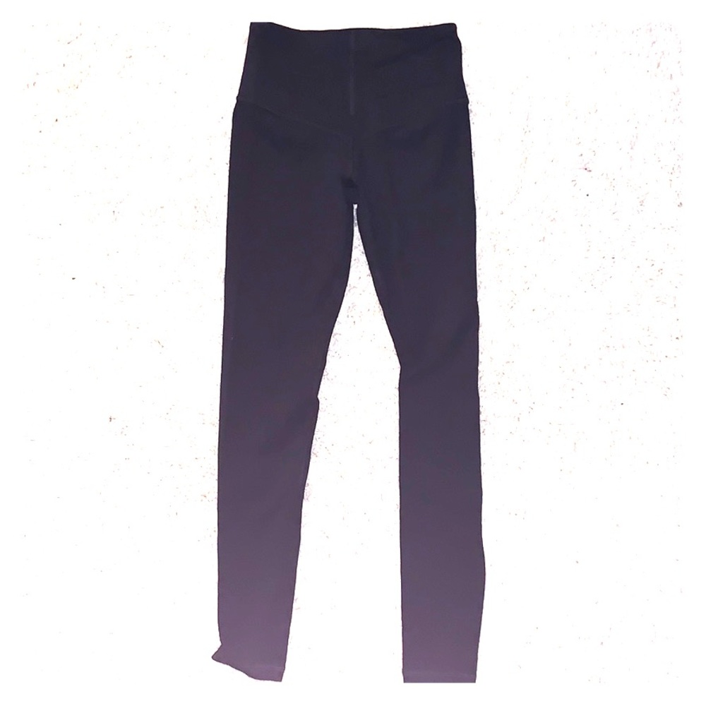 Black thick workout leggings